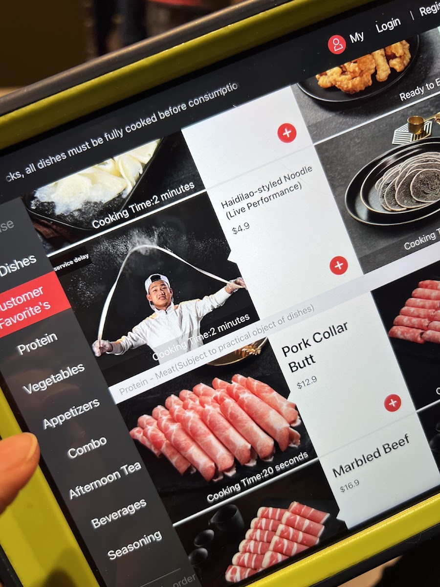 Menu Haidilao Hotpot Box Hill-10