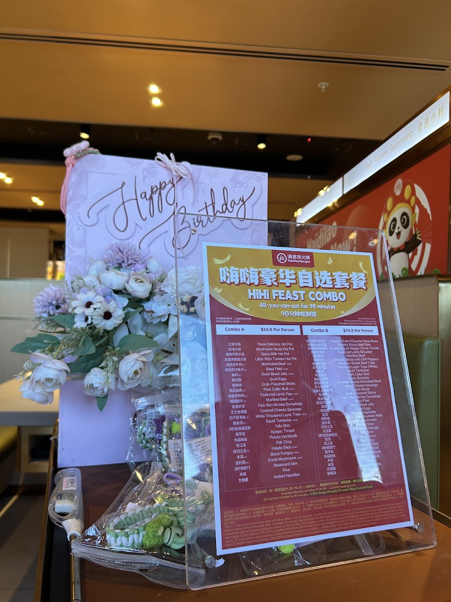 Menu Haidilao Hotpot Box Hill-2